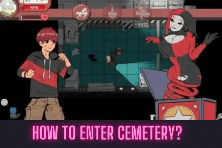 How to enter cemetery